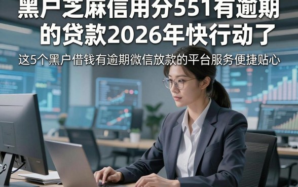 黑户芝麻信用分551有逾期的贷款2026年快行动了，这5个黑户借钱有逾期微信放款的平台服务便捷贴心