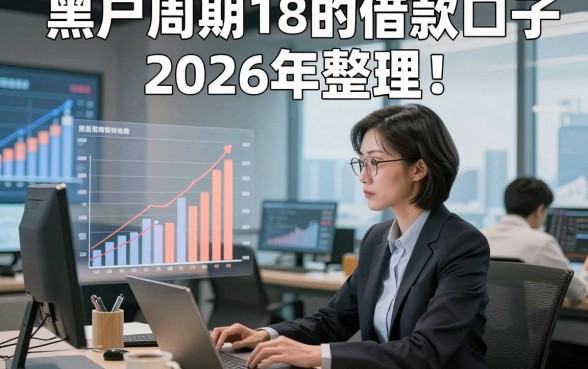 黑户周期18的借款口子2026年整理！这里介绍5个适配应急周转用户的优质平台