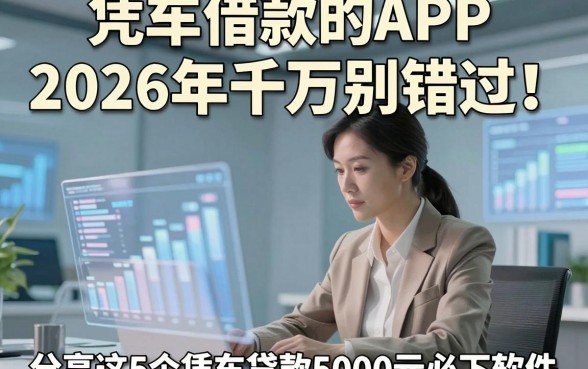 凭车借款的APP2026年千万别错过！顺便分享这5个凭车贷款5000元必下软件