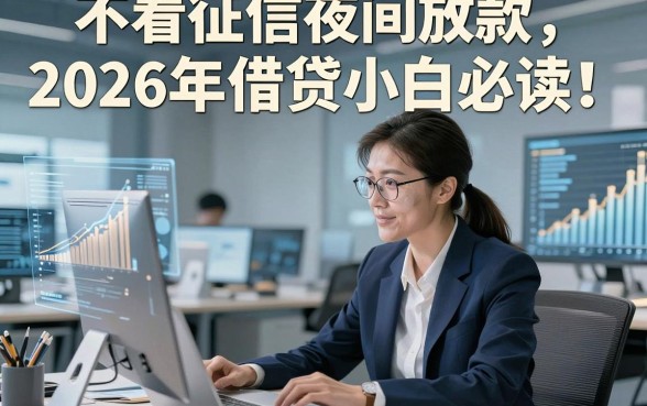 不看征信夜间放款2026年借贷小白必读！本文细说5个贴合短期救急用户的网贷平台