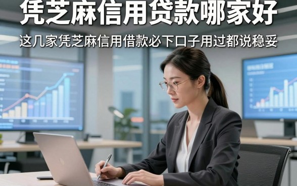 凭芝麻信用贷款哪家好，这几家凭芝麻信用借款必下口子用过都说稳妥