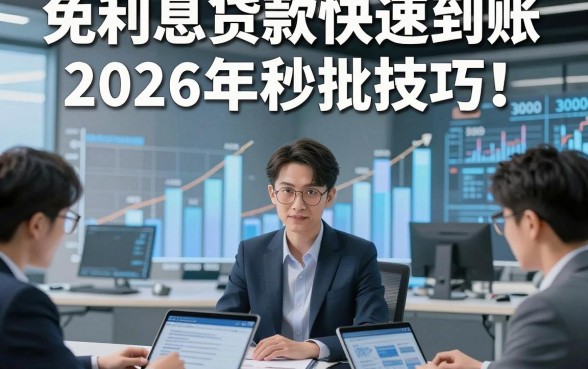 免利息贷款快速到账2026年秒批技巧！为您评述5个免利息借钱快速到账3000稳下款的app