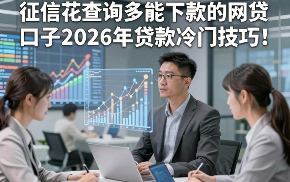 征信花查询多能下款的网贷口子2026年贷款冷门技巧！今日整理五个征信花查询多对要求不高能放款的口子