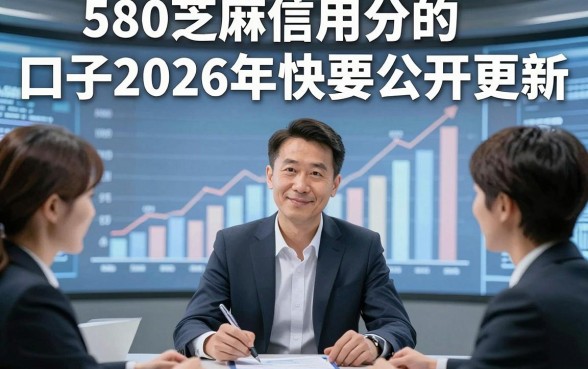 580芝麻信用分的口子2026年快要公开，更新​这五个580芝麻分借钱5000元马上放款的口子