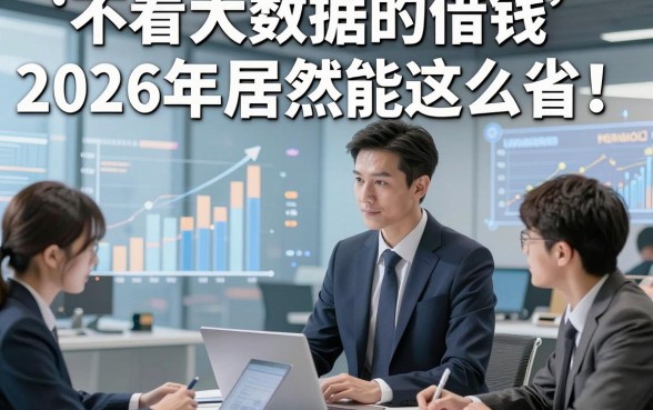 不看大数据的借钱2026年居然能这么省！本文探究这五个借款对大数据要求不高软件