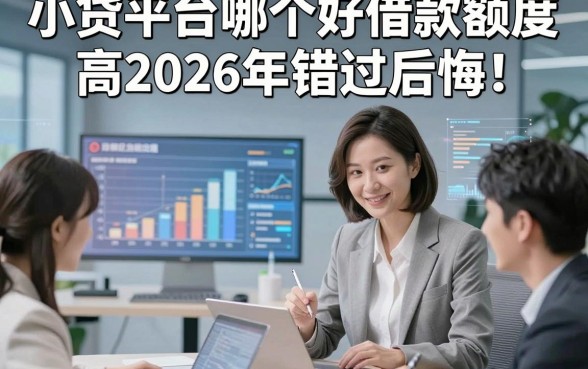 小贷平台哪个好借款额度高2026年错过后悔！今日介绍五个网贷额度高对征信要求不高口子