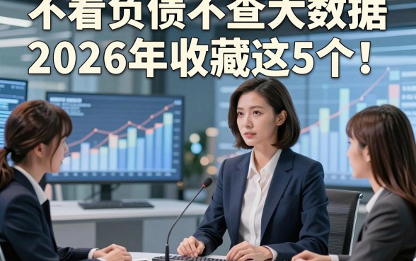 不看负债不查大数据2026年收藏这5个！本文为您详细枚举！