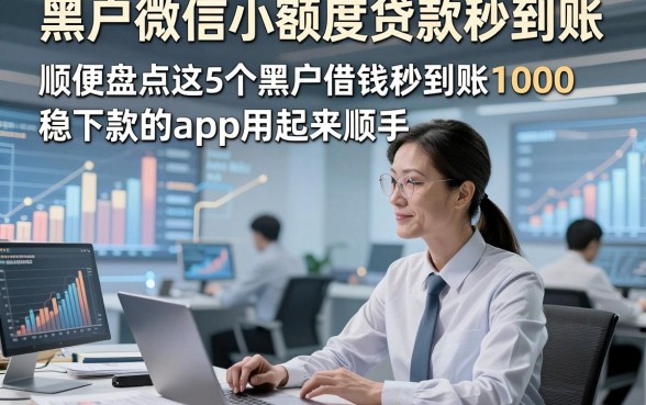 黑户微信小额度贷款秒到账，顺便盘点这5个黑户借钱秒到账1000稳下款的app用起来顺手