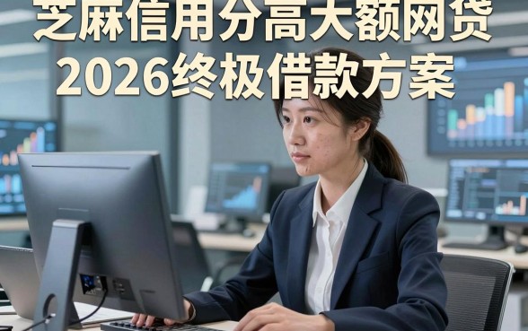 芝麻信用分高大额网贷，2026终极借款方案这5个芝麻信用分高借款能放款软件
