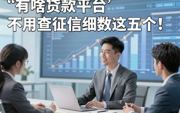 有啥贷款平台不用查征信细数这五个！本文为您细致挖掘！
