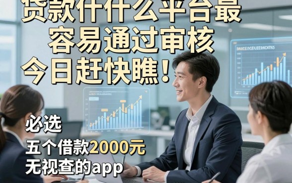 贷款什么平台最容易通过审核今日赶快瞧！必选​五个借款2000元无视查的app