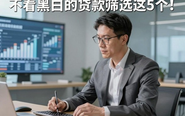 不看黑白的贷款筛选这5个！本篇为您详细列举！