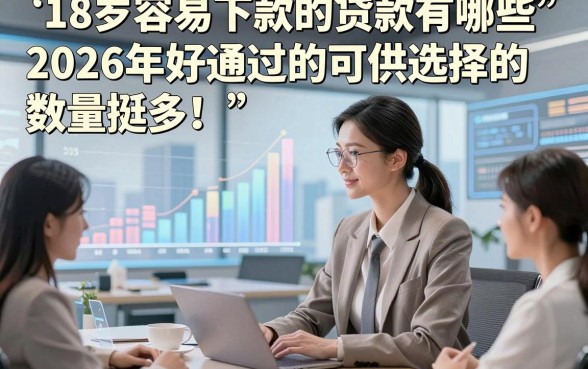 18岁容易下款的贷款有哪些2026年好通过的可供选择的数量挺多！，本文精心优选​这五个黑户贷款平台！