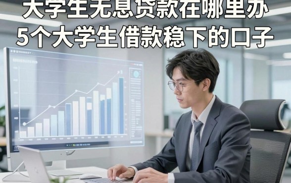 大学生无息贷款在哪里办，权威诠释5个大学生借款稳下的口子