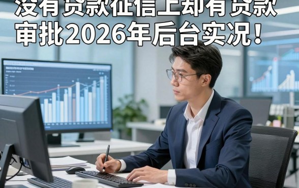 没有贷款征信上却有贷款审批2026年后台实况！本文为您详细概括！