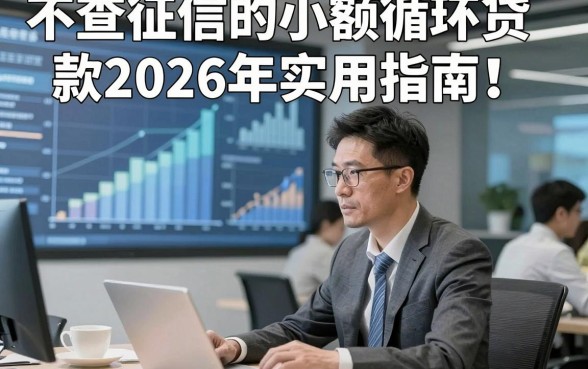 不查征信的小额循环贷款2026年实用指南！本篇总结5家专注便捷借款的网贷平台