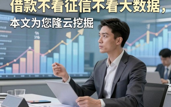 借款不看征信不看大数据，本文为您隆重挖掘！