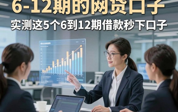 6-12期的网贷口子，实测这5个6到12期借款秒下口子