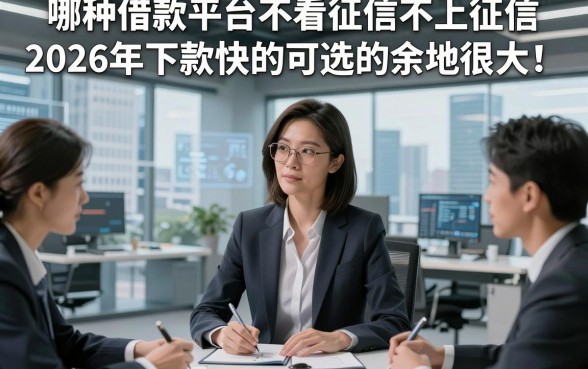 哪种借款平台不看征信不上征信2026年下款快的可选的余地很大！，本篇细致精挑​这五个借钱app！