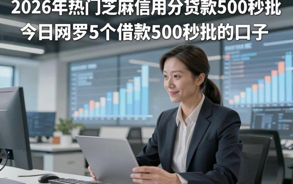 2026年热门芝麻信用分贷款500秒批，今日网罗5个借款500秒批的口子