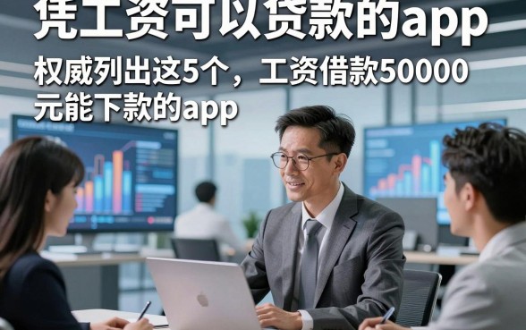 凭工资可以贷款的app，权威列出这5个工资借款50000元能下款的app
