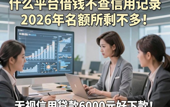 什么平台借钱不查信用记录2026年名额所剩不多!顺便汇集5个无视信用贷款6000元好下款的口子