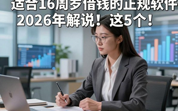 适合16周岁借钱的正规软件2026年解说​这5个！本篇为您详细严筛！