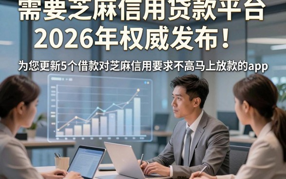 需要芝麻信用贷款平台2026年权威发布！为您更新5个借款对芝麻信用要求不高马上放款的app
