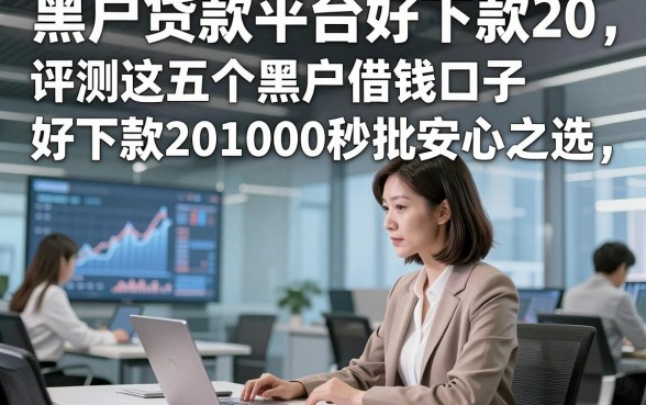 黑户贷款平台好下款20，评测这五个黑户借钱口子好下款201000秒批安心之选
