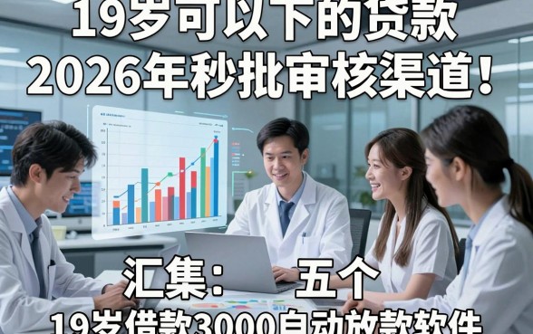 19岁可以下的贷款2026年秒批审核渠道！顺便汇集五个19岁借款3000自动放款软件