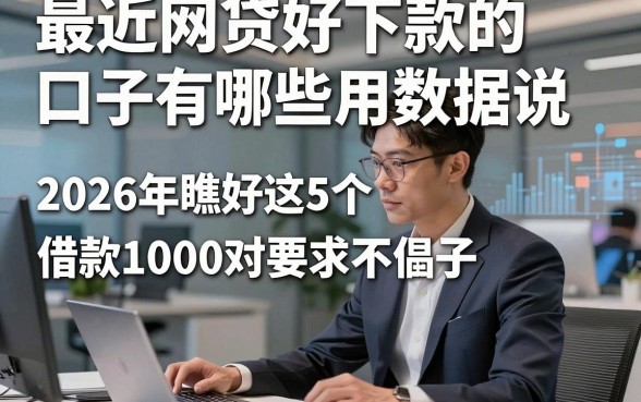 最近网贷好下款的口子有哪些用数据说，2026年瞧好这5个​借款1000对要求不高口子