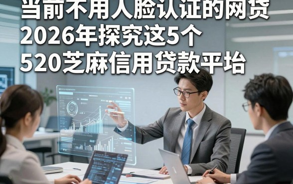 当前不用人脸认证的网贷，2026年探究这5个520芝麻信用贷款平台