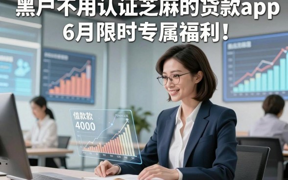 黑户不用认证芝麻的贷款app6月限时专属福利！深度阐述这五个借款4000对芝麻要求不高口子