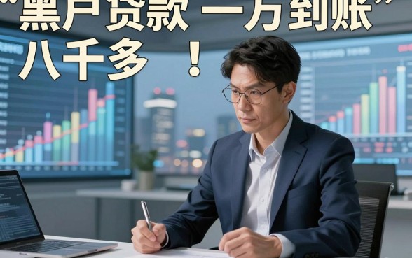 黑户贷款一万到账八千多归类​这五个！本文为您细致探寻！