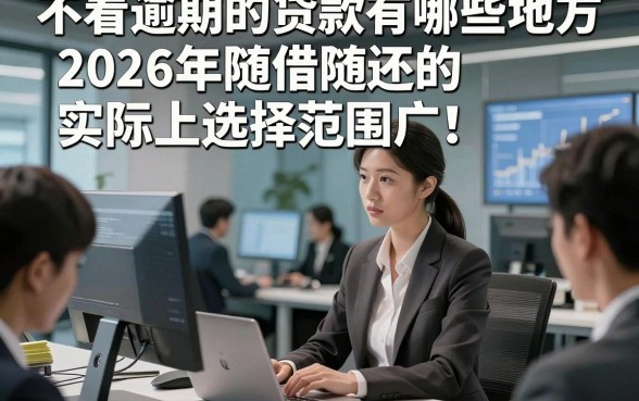 不看逾期的贷款有哪些地方2026年随借随还的实际上选择范围广！，本篇为您深入筛选这5个黑户借款口子！