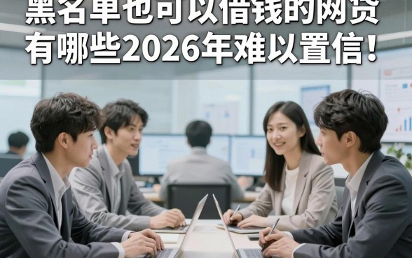 黑名单也可以借钱的网贷有哪些2026年难以置信！概括这五个大学生高额贷款平台