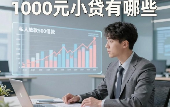 1000元小贷有哪些，今日陈列5个私人放款500借款对资质要求不高口子