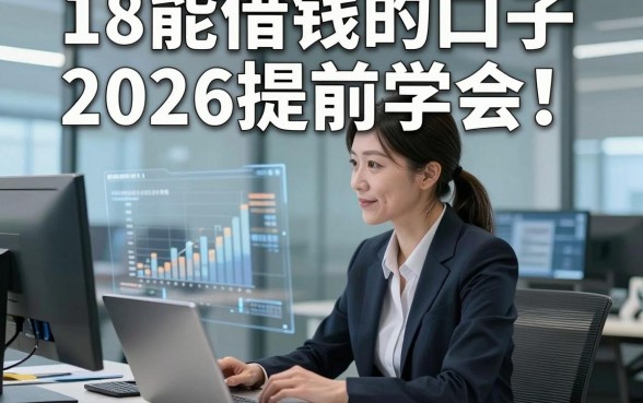 18能借钱的口子2026提前学会！本篇筛选5个主打无审核繁琐的网贷平台