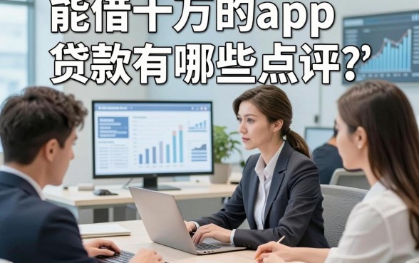 能借十万的app贷款有哪些点评​这5个，本文为您详细探讨！