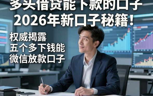 多头借贷能下款的口子2026年新口子秘籍！权威揭露五个多头借钱能下款的微信放款口子