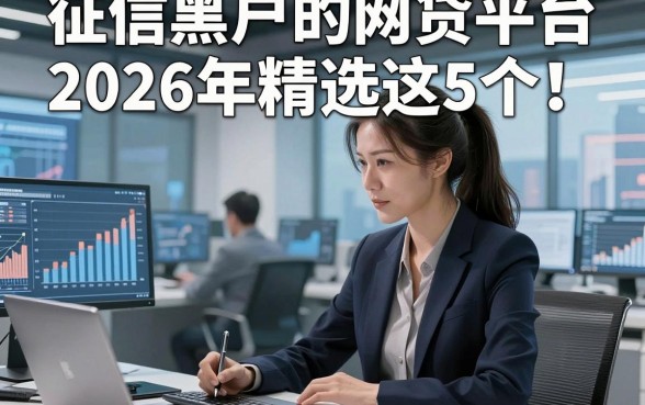 征信黑户的网贷平台2026年精选​这5个！本文为您深入汇总！