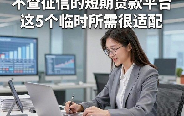 不查征信的短期贷款平台这5个临时所需很适配,本篇为您详细清点!