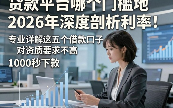 贷款平台哪个门槛地2026年深度剖析利率！专业详解这五个借款口子对资质要求不高1000秒下款