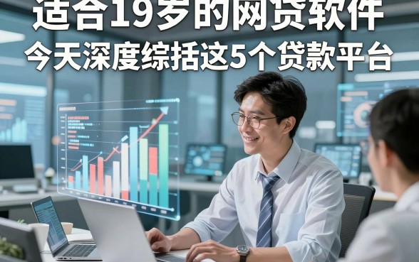 适合19岁的网贷软件，今天深度综括这5个贷款平台！