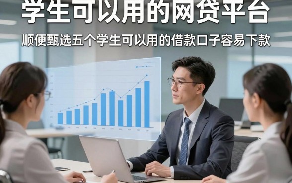 学生可以用的网贷平台，顺便甄选五个学生可以用的借款口子容易下款