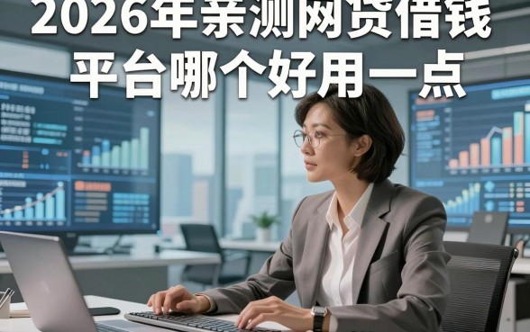 2026年亲测网贷借钱平台哪个好用一点，这5个网贷贷款对要求不高秒下款的app多数人都推荐