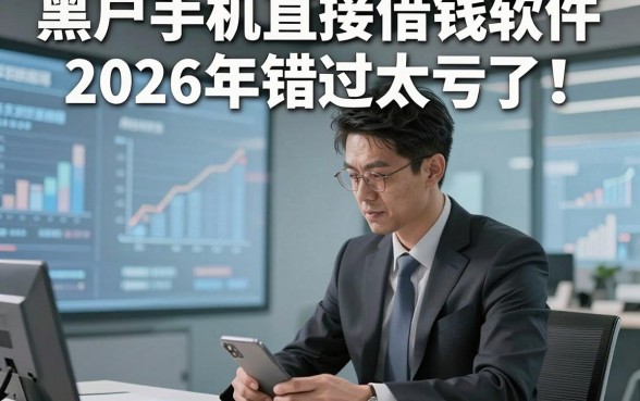 黑户手机直接借钱软件2026年错过太亏了!同时分享5个黑户贷款自动放款的对口子
