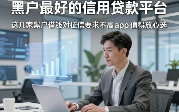 黑户最好的信用贷款平台，这几家黑户借钱对征信要求不高app值得放心选
