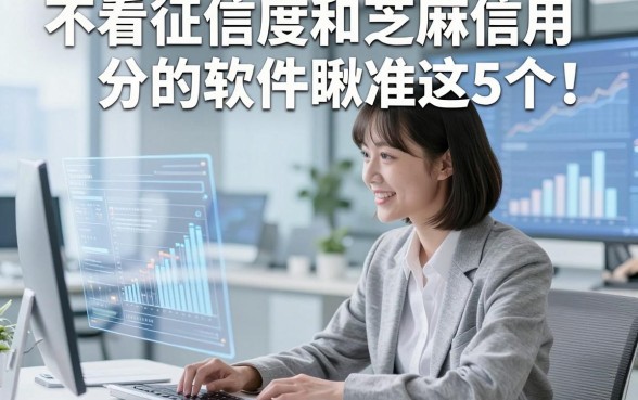 不看征信度和芝麻信用分的软件瞅准这5个​！本文为您精心收集！