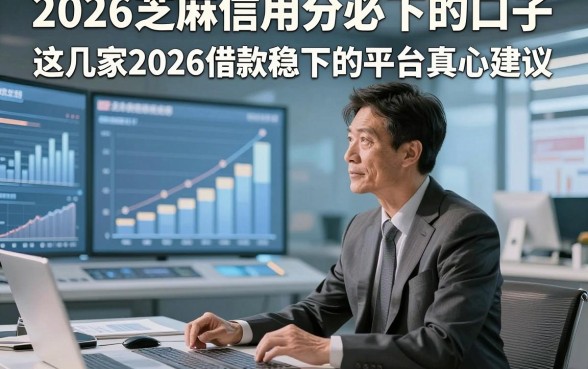 2026芝麻信用分必下的口子，这几家2026借款稳下的平台真心建议